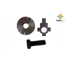 Rondana, seguro y Tornillo para bayoneta 